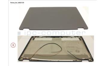 Fujitsu LCD BACK COVER ASSY (FHD) W/O CAM/MIC for Fujitsu LifeBook U727