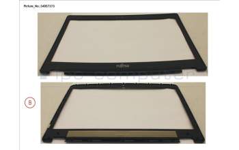 Fujitsu LCD FRONT COVER (FOR FHD W/ CAM/MIC) for Fujitsu LifeBook U728