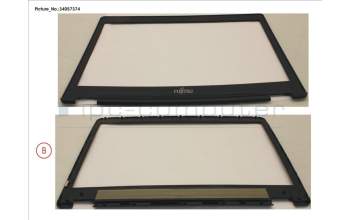 Fujitsu LCD FRONT COVER (FOR FHD W/ MIC) for Fujitsu LifeBook U728
