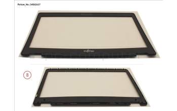 Fujitsu LCD FRONT COVER (FOR HD W/O CAM/MIC) for Fujitsu LifeBook U728
