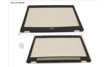 Fujitsu FUJ:CP739179-XX LCD FRONT COVER (FOR FHD W/O CAM/MIC)