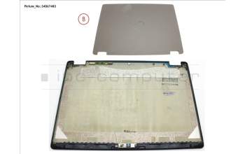 Fujitsu LCD BACK COVER ASSY (FOR HD) for Fujitsu LifeBook P728