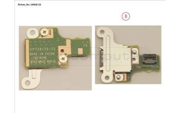 Fujitsu FUJ:CP752398-XX SUB BOARD, SIM CARD