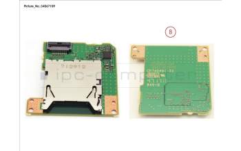 Fujitsu FUJ:CP753815-XX SUB BOARD, SD CARD READER