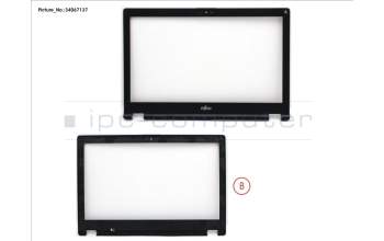 Fujitsu LCD FRONT COVER (FHD FOR CAM/MIC) for Fujitsu LifeBook E458