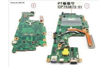 Fujitsu MAINBOARD ASSY I3 7130U for Fujitsu LifeBook E458