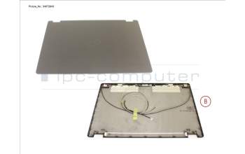 Fujitsu LCD BACK COVER ASSY (W/ MIC FOR WWAN) for Fujitsu LifeBook U748