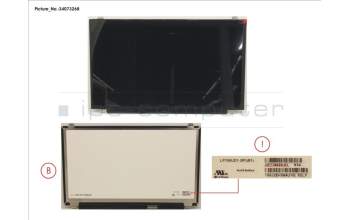 Fujitsu FUJ:CP770525-XX LCD PANEL LGD AG, LP156UD1-SPB1 (UHD)