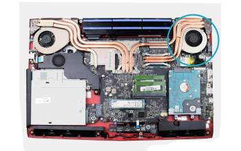 Fan - left - suitable for MSI GL62 6QF/6QE (MS-16J5)