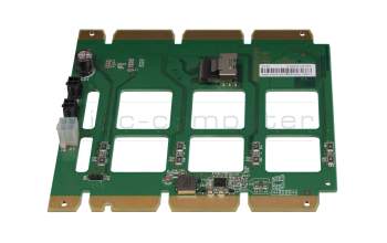 Fujitsu A3C40089198 HDD-Backplate Platine (incl. cable) used