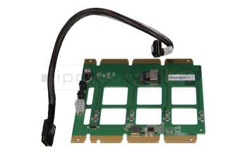 Fujitsu Primergy TX2540 M1 original Server sparepart used HDD-Backplate Platine (incl. cable)