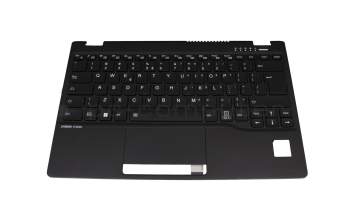 GS22030853A original Fujitsu keyboard incl. topcase US (english) black/black with backlight