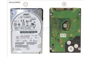 Fujitsu HGS:HUC101812CS4204 HDD SAS 12G 1.2TB 10K 512E SFF 2.5\'