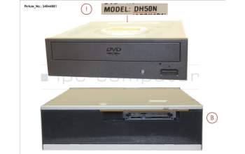 Fujitsu SATA DVD-ROM HH BL for Fujitsu Esprimo P556