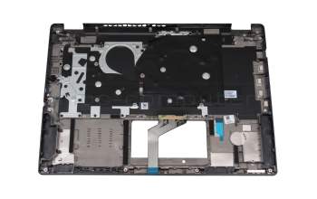HQ21012373007 original Acer keyboard incl. topcase DE (german) black/grey with backlight