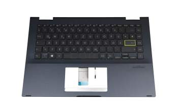 HQ2101305200 original Asus keyboard DE (german) black with backlight