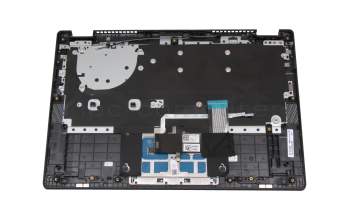 HQ21015219000 original Lenovo keyboard incl. topcase DE (german) grey/gold