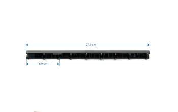 Hinge cover black Length: 27.0 cm original for Asus F555LA
