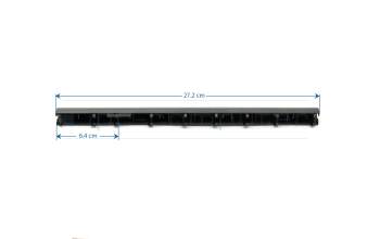 Hinge cover black Length: 27.2 cm original for Asus F554LD