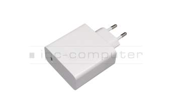 Huawei MateBook D 14 (2024) original USB-C AC-adapter 65.0 Watt EU Wallplug white