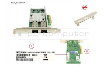 Fujitsu INE:E10G42BTDAG1P5-FCCL ETH CTRL 2X10GBIT PCIE X8 X520-DA2