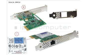 Fujitsu PLAN AP 1X1GBIT CU INTEL I210-T1 for Fujitsu Primergy RX1330 M3