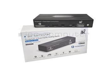 IPC-Computer PRIPC2 Thunderbolt 4 Quad-Display Port Replicator incl. 160W Netzteil