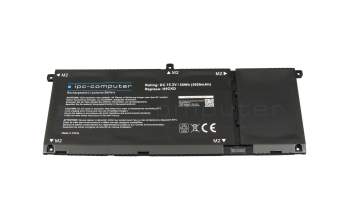 IPC-Computer battery (4 cells) compatible to Dell 0V618 with 55Wh