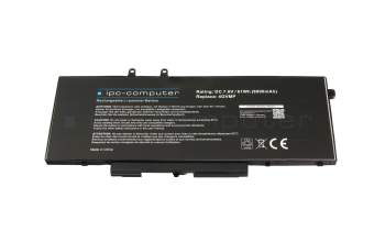 IPC-Computer battery (4 cells) compatible to Dell G2NPM with 61Wh