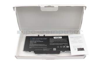 IPC-Computer battery (4 cells) compatible to Dell WJDPW with 61Wh