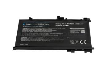 IPC-Computer battery 15.4V compatible to HP HSTNN-DB7T with 43Wh