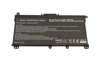 IPC-Computer battery 39Wh suitable for HP Pavilion 14-ce1300