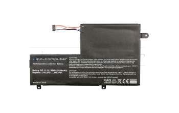 IPC-Computer battery 39Wh suitable for Lenovo IdeaPad 300s-14ISK (80Q4)