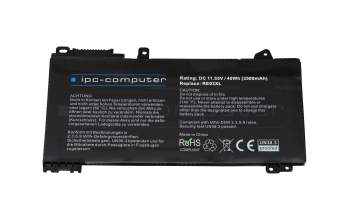 IPC-Computer battery 40Wh suitable for HP ZHAN 66 Pro 14 G2