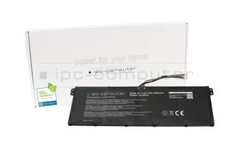 IPC-Computer battery 41Wh 11.4V (AC14B18J) suitable for Packard Bell Easynote LG81AP