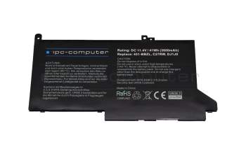 IPC-Computer battery 41Wh suitable for Dell Latitude 13 (7380)