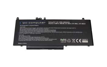 IPC-Computer battery 43Wh suitable for Dell Latitude 12 (E5250)