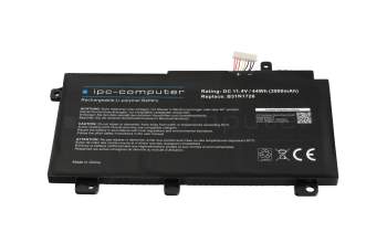 IPC-Computer battery 44Wh suitable for Asus TUF Gaming A15 FA506NFR
