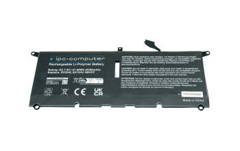 IPC-Computer battery 47.88Wh suitable for Dell Latitude 13 2in1 (5300) Chrome