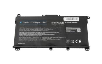 IPC-Computer battery 47Wh suitable for HP 246 G7