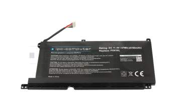 IPC-Computer battery 47Wh suitable for HP Envy 13-aq1900