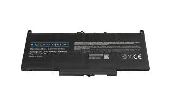 IPC-Computer battery 53Wh suitable for Dell Latitude 12 (E7270)