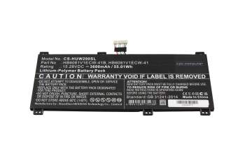 IPC-Computer battery 55Wh suitable for Huawei HBL-W19