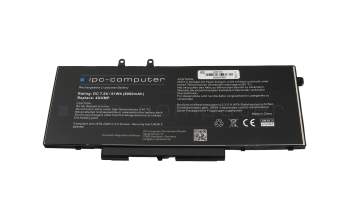 IPC-Computer battery 61Wh (4 cells) suitable for Dell Precision 15 (3540)