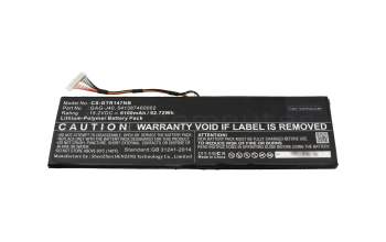 IPC-Computer battery 92.72Wh suitable for Gigabyte Aero 15 X9