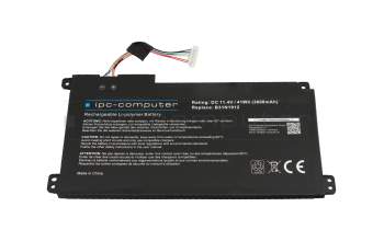 IPC-Computer battery compatible to Asus 3ICP5/57/80 with 41Wh