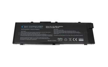 IPC-Computer battery compatible to Dell 0GR5D3 with 80Wh