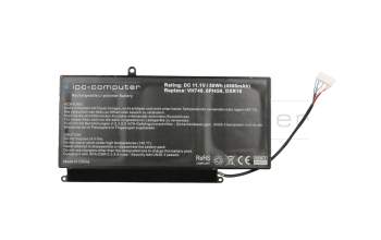IPC-Computer battery compatible to Dell 6PHG8 with 50Wh