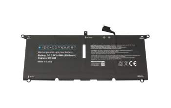 IPC-Computer battery compatible to Dell DXGH8 with 41Wh
