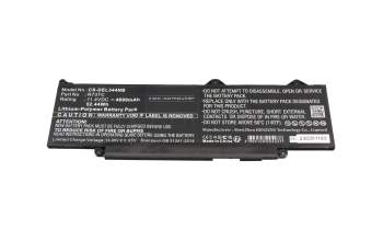 IPC-Computer battery compatible to Dell WYJ45 with 52.44Wh